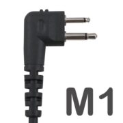 Telecom SARI MAT M Μικροφωνοακουστικό Airtube με Βύσμα 2 pin Motorola και PTT 4