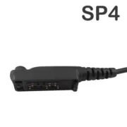 Telecom SARI MAT STP 8000 Μικροφωνοακουστικό Airtube με Βύσμα Sepura και PTT 4