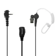 Telecom SARI MAT VX351 Μικροφωνοακουστικό Airtube με Βύσμα 1 pin 3.5mm Yaesu και PTT
