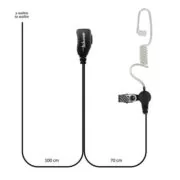 Telecom SARI MAT VX351 Μικροφωνοακουστικό Airtube με Βύσμα 1 pin 3.5mm Yaesu και PTT 2