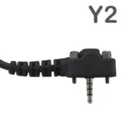 Telecom SARI MAT VX351 Μικροφωνοακουστικό Airtube με Βύσμα 1 pin 3.5mm Yaesu και PTT 4