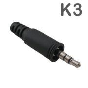 Telecom SARI MAT PKT 23 Μικροφωνοακουστικό Airtube με Βύσμα 1 pin 2.5mm Kenwood και PTT 4