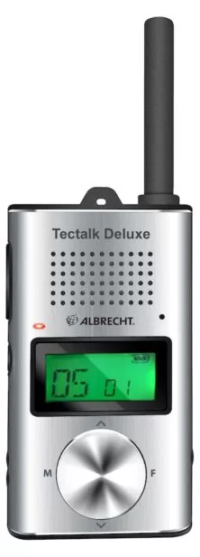 Albrecht TECTALK DELUXE Ασύρματος Πομποδέκτης PMR446 με 16 Κανάλια και Εμβέλεια 10km