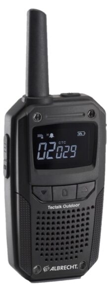 Albrecht TECTALK OUTDOOR Ασύρματος Πομποδέκτης PMR446 1100mah IP67 με 16 Κανάλια και Εμβέλεια 10km