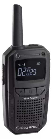 Albrecht TECTALK OUTDOOR Ασύρματος Πομποδέκτης PMR446 1100mah IP67 με 16 Κανάλια και Εμβέλεια 10km