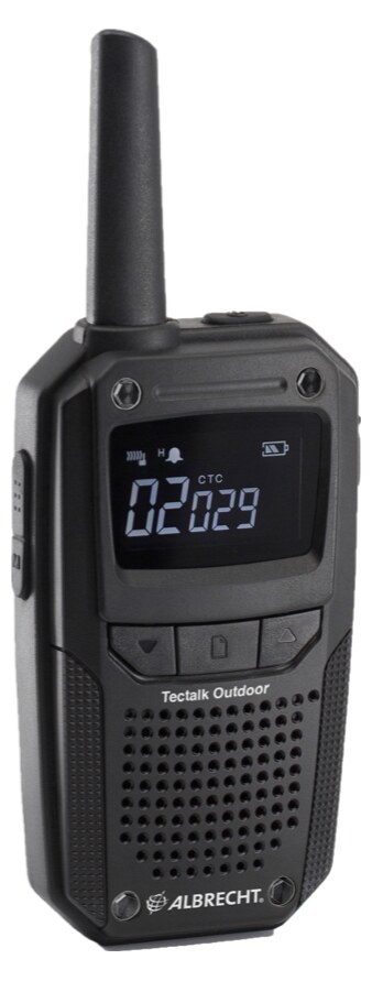 Albrecht TECTALK OUTDOOR Ασύρματος Πομποδέκτης PMR446 1100mah IP67 με 16 Κανάλια και Εμβέλεια 10km 3 Albrecht TECTALK OUTDOOR Ασύρματος Πομποδέκτης PMR446 1100mah IP67 με 16 Κανάλια και Εμβέλεια 10km