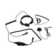Telecom X 18-K-NEW Λαρυγγόφωνο για Πομποδέκτες Kenwood με Βύσμα 2 pin Kenwood και PTT 2