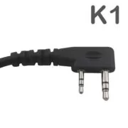 Telecom X 18-K-NEW Λαρυγγόφωνο για Πομποδέκτες Kenwood με Βύσμα 2 pin Kenwood και PTT 3