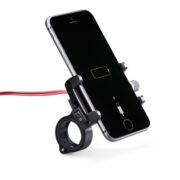Midland MH PRO USB Βάση Στήριξης Κινητού με Φορτιστή USB για Μηχανές Ποδήλατα 2