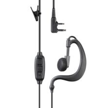 Midland MA21LK DOUBLE PTT Μικροφωνοακουστικό C-earset με Βύσμα 2 pin Kenwood και PTT