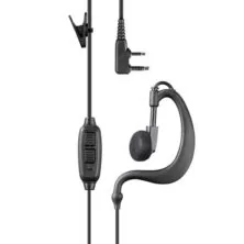 Midland MA21LK DOUBLE PTT Μικροφωνοακουστικό C-earset με Βύσμα 2 pin Kenwood και PTT