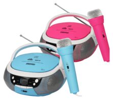 Daewoo DBU 59 Συσκευή Αναπαραγωγής Cd/MP3 με Ραδιόφωνο FM Λειτουργία Καραόκε Ενσύρματο Μικρόφωνο και USB