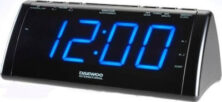 Daewoo DCR 49 Ραδιόφωνο Ψηφιακό FM με Ρολόι Ξυπνητήρι Διπλή Αφύπνιση Αποθήκευση 20 Σταθμών και Snooze