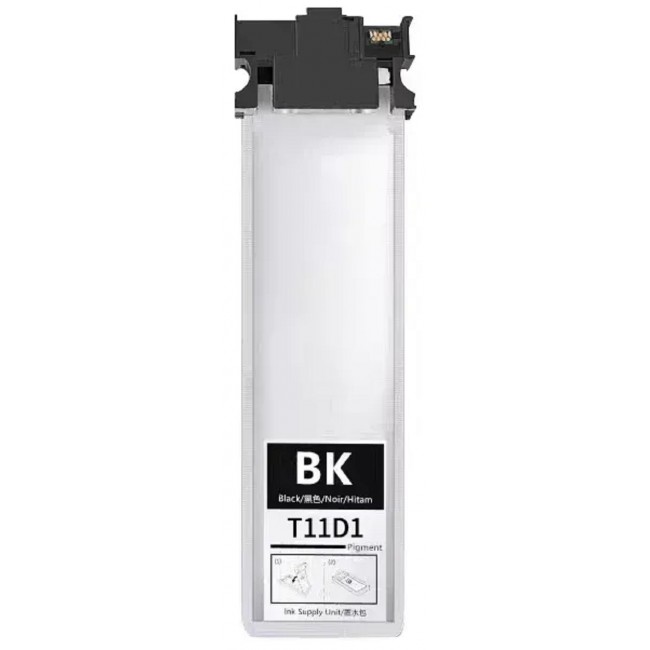 Συμβατό Μελάνι Epson T11D140 (WorkForce Pro WF-C5390 / WF-C5890) Μαύρο 5.000 Σελίδες
