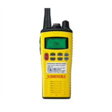 Entel HT 649/P2 GMDSS Αδιάβροχος Φορητός Πομποδέκτης VHF Marine με 56 Κανάλια και IP68