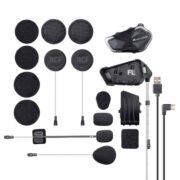 Midland BT R1 Advanced Ενδοεπικοινωνία Μηχανής Bluetooth για έως 4 Άτομα με Εμβέλεια 1.2km GPS Αδιάβροχη 2