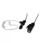 Kenwood KHS 8BL Μικροφωνοακουστικό Airtube με Βύσμα 2 pin Kenwood και PTT 1