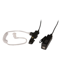Kenwood KHS 8BL Μικροφωνοακουστικό Airtube με Βύσμα 2 pin Kenwood και PTT