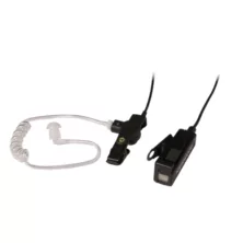 Kenwood KHS 8BL Μικροφωνοακουστικό Airtube με Βύσμα 2 pin Kenwood και PTT