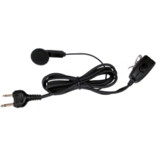Albrecht HM 500B Μικροφωνοακουστικό In-ear με Βύσμα 2 pin 2.5/3.5mm Albrecht και PTT