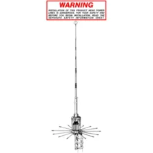 SIRIO 2008 Πανκατευθυντική Κεραία Βάσεως CB 27 MHZ 3.45dBi με Βύσμα SO-239