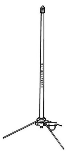 Albrecht EUROSTICK DX Κεραία Βάσεως Multi Band HF/VHF/UHF
