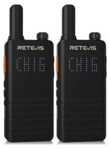 Retevis B63H Ultra Slim Ασύρματος Πομποδέκτης PMR446 με USB-C (Σετ 2 τεμάχια)