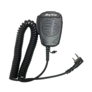 Anytone QHM 024 Μικρομεγάφωνο με Βύσμα 2 pin Kenwood και PTT με Σπιράλ Καλώδιο χωρίς VOX