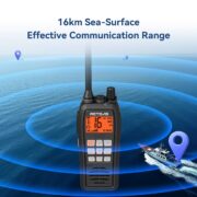 Retevis RM15 Φορητός Ναυτικός Ασύρματος VHF 6W IP68 8