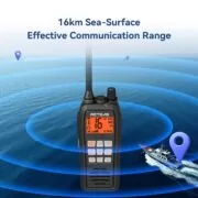 Retevis RM15 Φορητός Ναυτικός Ασύρματος VHF 6W IP68 8