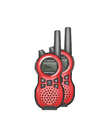 Albrecht TECTALK EASY 3 Ασύρματος Πομποδέκτης PMR446 με 8 Κανάλια και CTCSS (Σετ 2 Τεμαχίων) 3 Albrecht TECTALK EASY 3 Ασύρματος Πομποδέκτης PMR446 με 8 Κανάλια και CTCSS (Σετ 2 Τεμαχίων)