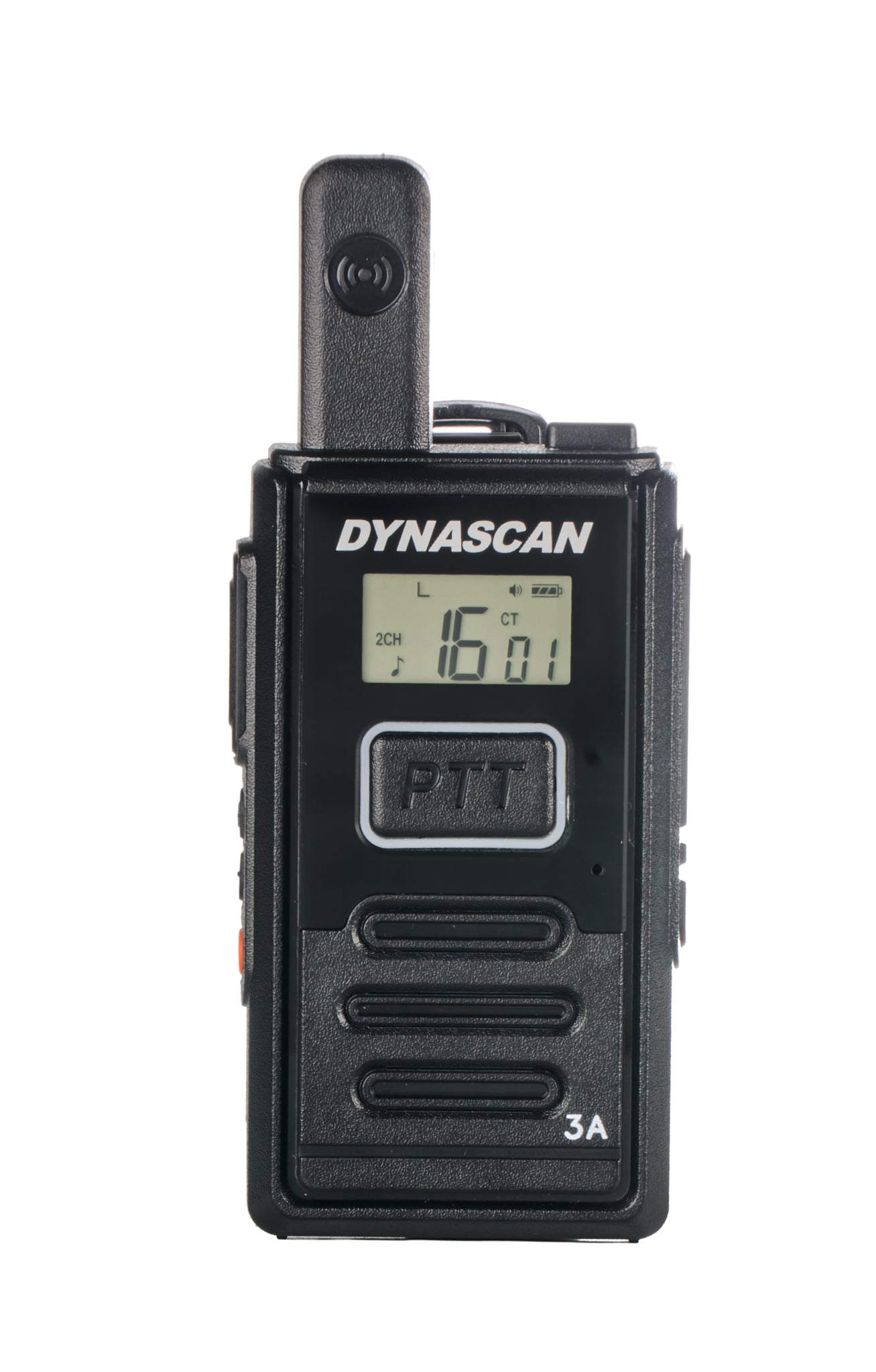 Dynascan 3A – Επαγγελματικό Compact Walkie-Talkie PMR-446, USB-C και Οθόνη LCD