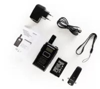 Dynascan 3A – Επαγγελματικό Compact Walkie-Talkie PMR-446, USB-C και Οθόνη LCD 7