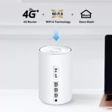 TP-Link 4G+ AX1500 Whole Home Mesh WiFi 6 Gateway (DECO X10-4G(1-PACK) (TPDECOX204G-1PACK)