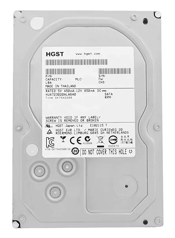 HITACHI σκληρός δίσκος Exos 5E8 3.5", 3TB, 7200RPM, 64MB, 6Gb/s, Factory Recertified 3 HITACHI σκληρός δίσκος Exos 5E8 3.5", 3TB, 7200RPM, 64MB, 6Gb/s, Factory Recertified