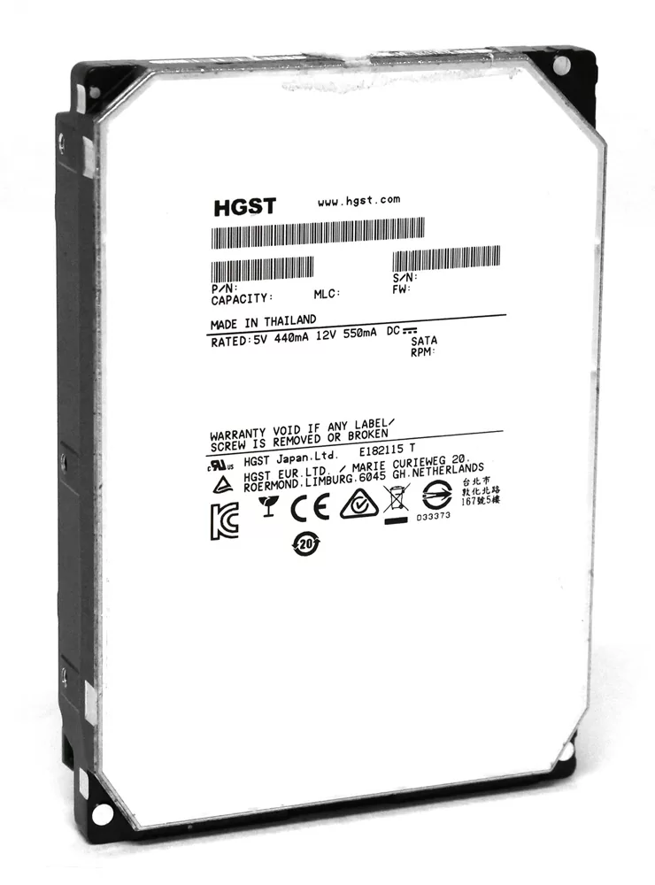 HGST σκληρός δίσκος Ultrastar He8 3.5", 6TB, 7200RPM, 128MB, 6Gb/s, Factory Recertified 3 HGST σκληρός δίσκος Ultrastar He8 3.5", 6TB, 7200RPM, 128MB, 6Gb/s, Factory Recertified