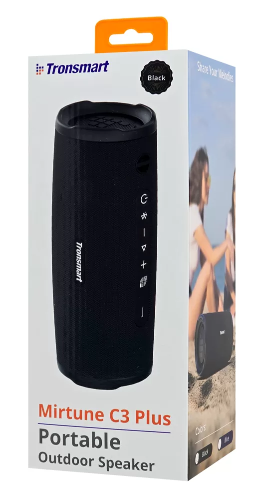 TRONSMART φορητό ηχείο Mirtune C3 Plus, 30W, Bluetooth, 5200mAh, IPX7, μαύρο 10 TRONSMART φορητό ηχείο Mirtune C3 Plus, 30W, Bluetooth, 5200mAh, IPX7, μαύρο - Image 8