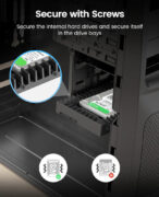 ORICO tray 3.5" για 2.5" HDD/SSD 1125SS-V1, 6Gbps, μαύρο 11 ORICO tray 3.5" για 2.5" HDD/SSD 1125SS-V1, 6Gbps, μαύρο 3