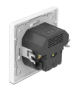 DELOCK πρίζα τοίχου 11489 με θύρες φόρτισης USB & USB Type-C 3.4A, λευκή 2