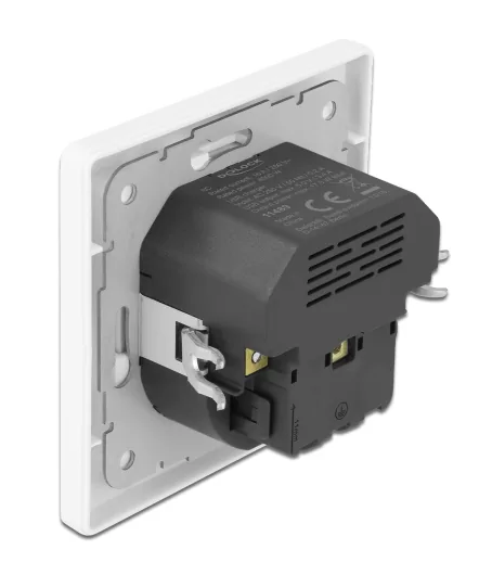 DELOCK πρίζα τοίχου 11489 με θύρες φόρτισης USB & USB Type-C 3.4A, λευκή 4 DELOCK πρίζα τοίχου 11489 με θύρες φόρτισης USB & USB Type-C 3.4A, λευκή - Image 2