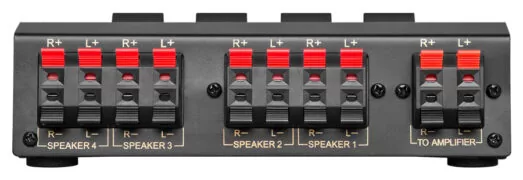 GOOBAY switch 4 σετ ηχείων 11934, έως 200W, μαύρο 2