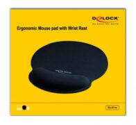 DELOCK Mousepad 12559 με στήριγμα καρπού, 252 x 227mm, μαύρο 9 DELOCK Mousepad 12559 με στήριγμα καρπού, 252 x 227mm, μαύρο 4