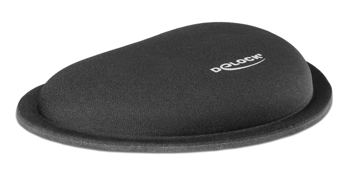 DELOCK στήριγμα καρπού για ποντίκι 12602, 25x115x165mm, μαύρο 3 DELOCK στήριγμα καρπού για ποντίκι 12602, 25x115x165mm, μαύρο
