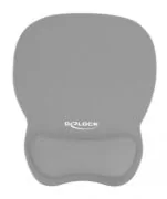 DELOCK Mousepad 12698 με στήριγμα καρπού, 245x206 mm, γκρι 6 DELOCK Mousepad 12698 με στήριγμα καρπού, 245x206 mm, γκρι 2