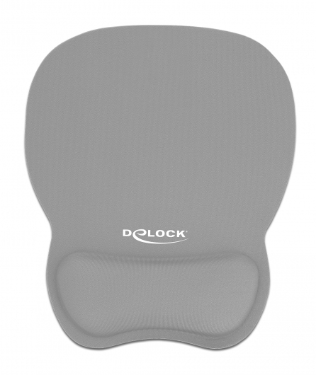DELOCK Mousepad 12698 με στήριγμα καρπού, 245x206 mm, γκρι 4 DELOCK Mousepad 12698 με στήριγμα καρπού, 245x206 mm, γκρι - Image 2