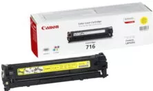 Canon 716 Γνήσιο Toner Laser Εκτυπωτή Κίτρινο 1500 Σελίδων 1977B002