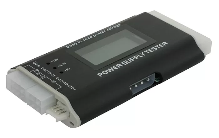 DELOCK tester τροφοδοτικού PC 18159, 3.3V/5V/12V, ATX/BTX/ITX 3 DELOCK tester τροφοδοτικού PC 18159, 3.3V/5V/12V, ATX/BTX/ITX