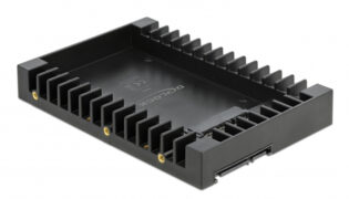 DELOCK tray 3.5" για 2.5" HDD/SSD 18364, 6Gbps, μαύρο 8 DELOCK tray 3.5" για 2.5" HDD/SSD 18364, 6Gbps, μαύρο 2