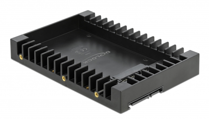 DELOCK tray 3.5" για 2.5" HDD/SSD 18364, 6Gbps, μαύρο 4 DELOCK tray 3.5" για 2.5" HDD/SSD 18364, 6Gbps, μαύρο - Image 2