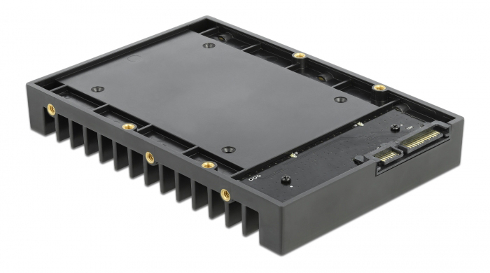 DELOCK tray 3.5" για 2.5" HDD/SSD 18364, 6Gbps, μαύρο 5 DELOCK tray 3.5" για 2.5" HDD/SSD 18364, 6Gbps, μαύρο - Image 3